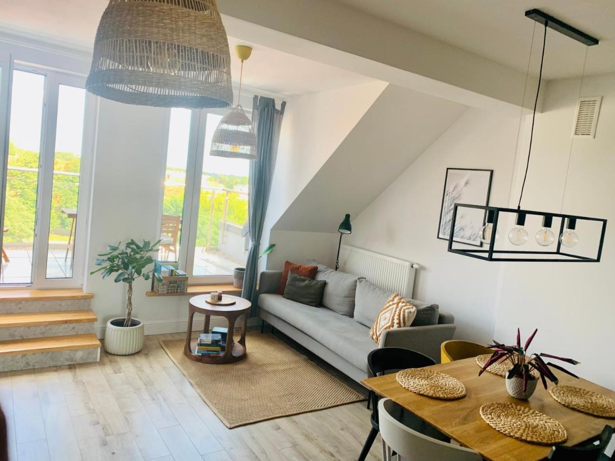 Green Apartment Gizycko Bagian luar foto
